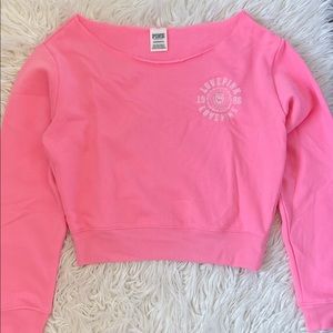 PINK off the shoulder top